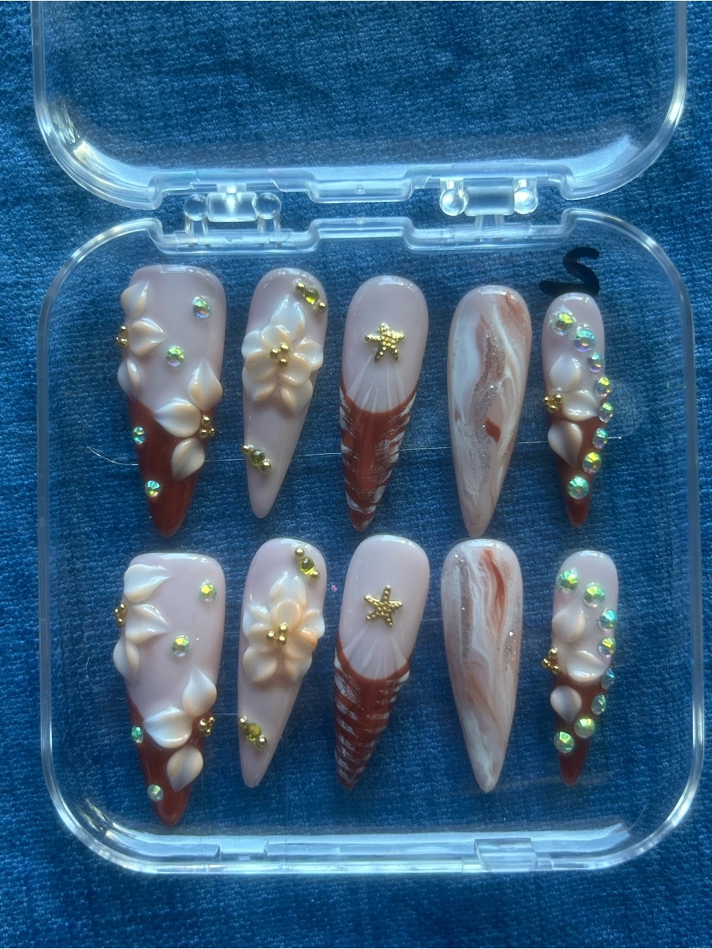Stiletto Handmade Artisan Press On Nails
